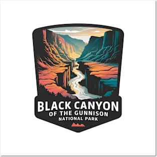 Black Canyon of the Gunnison National Park Colorado Posters and Art